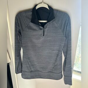 Reebok Women's Gray Quarter-Zip